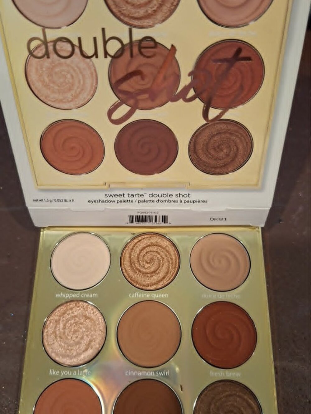 TARTE SUGAR RUSH DOUBLE SHOT SWEET TARTE  EYESHADOW PALETTE